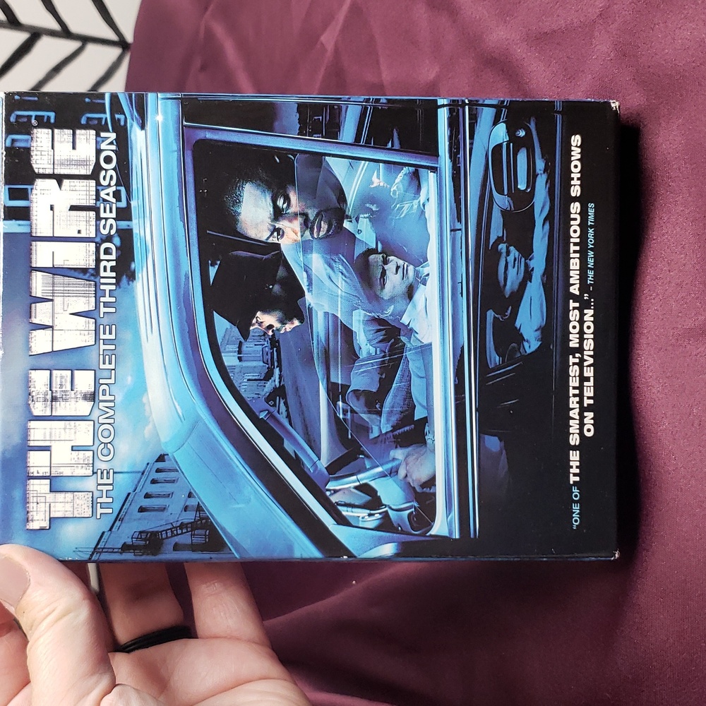 The Wire,  complete 3rd season,  DVD